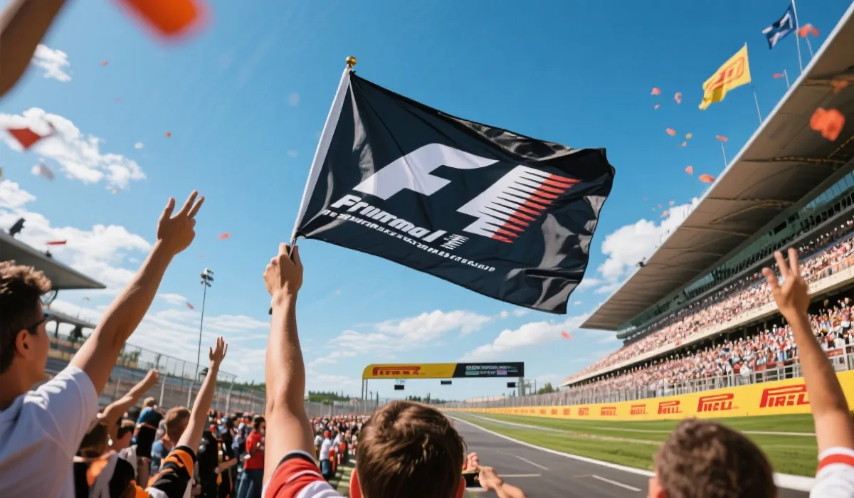 F1赛车场景激情洋溢
